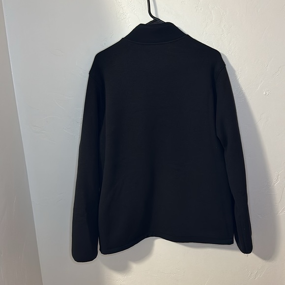George black zip up sweater jacket w/ fur lining L - Picture 5 of 16